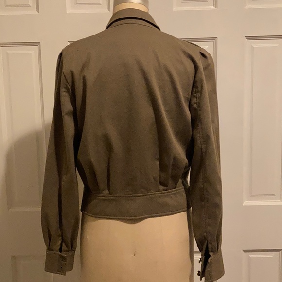 Walter baker size 8 puff sleeve military jacket - Picture 6 of 10